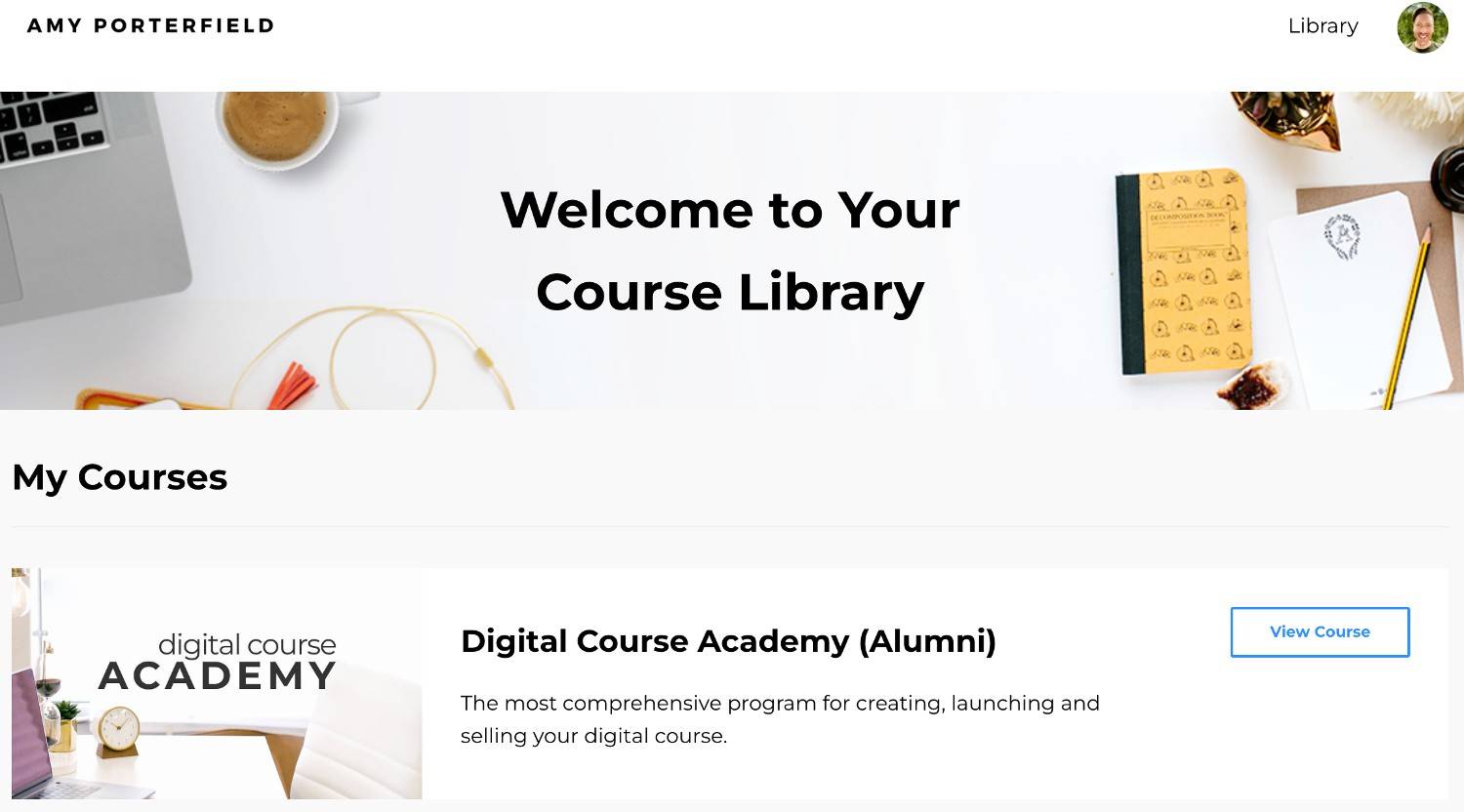 Lifetime access to the step by step process of a digital course launch, behind the scenes tour, high converting webinar presentation, webinar sign ups module, tech library and the digital course sales blueprint