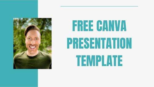 Free Canva presentation template