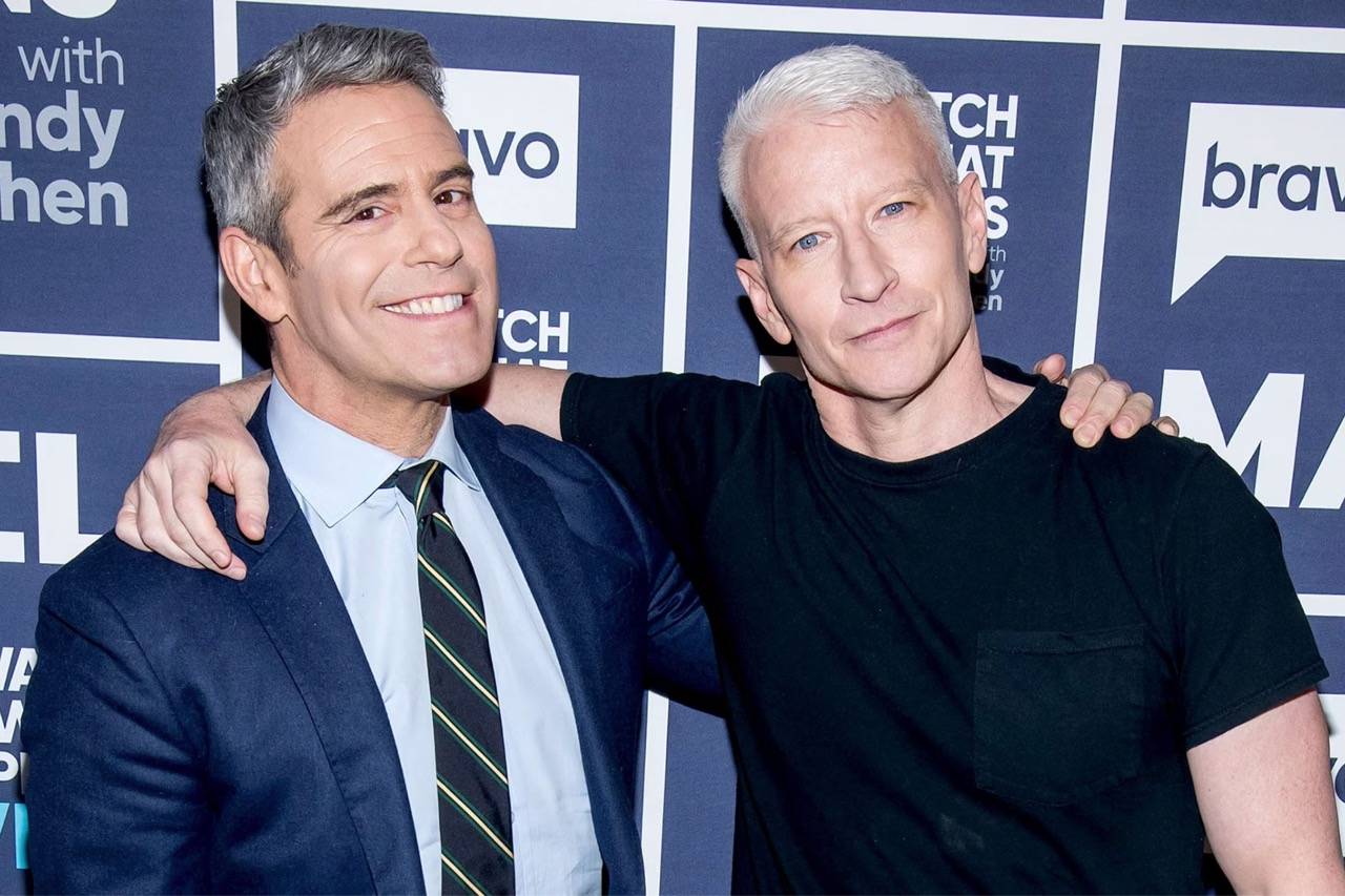 Anderson Cooper and Andy Cohen. Photo Credit: bravotv.com