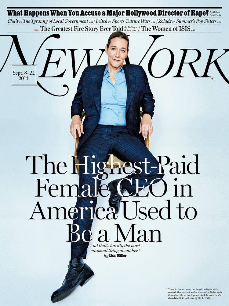 Martine Rothblatt New York magazine Cover