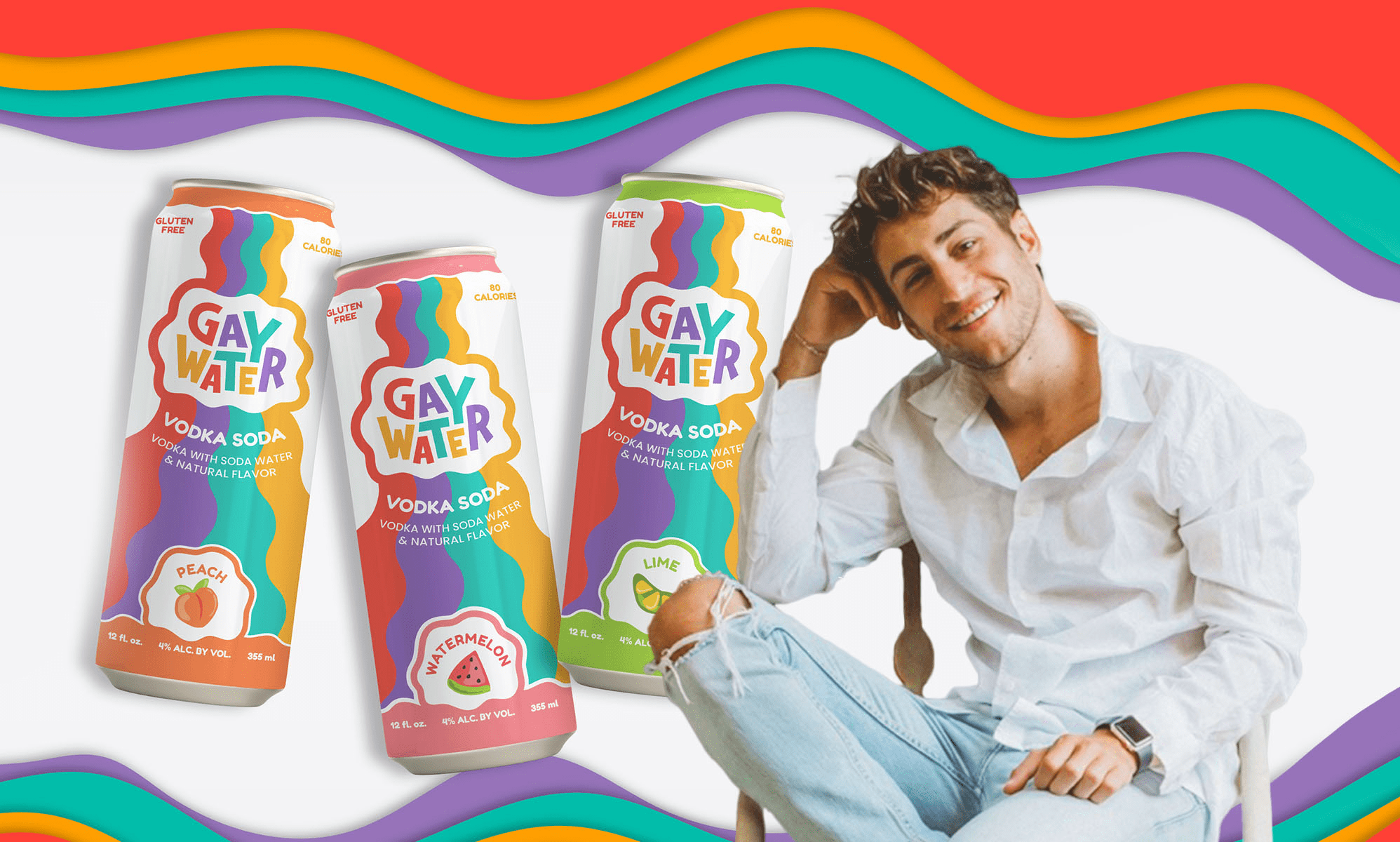 Founder Spencer Hoddeson and his company Gay Water